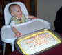 Ver - Nathan con su torta de cumpleaños (1 año)